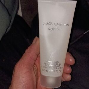 Dolce & Gabbana Light Blue White Shower Gel Tube